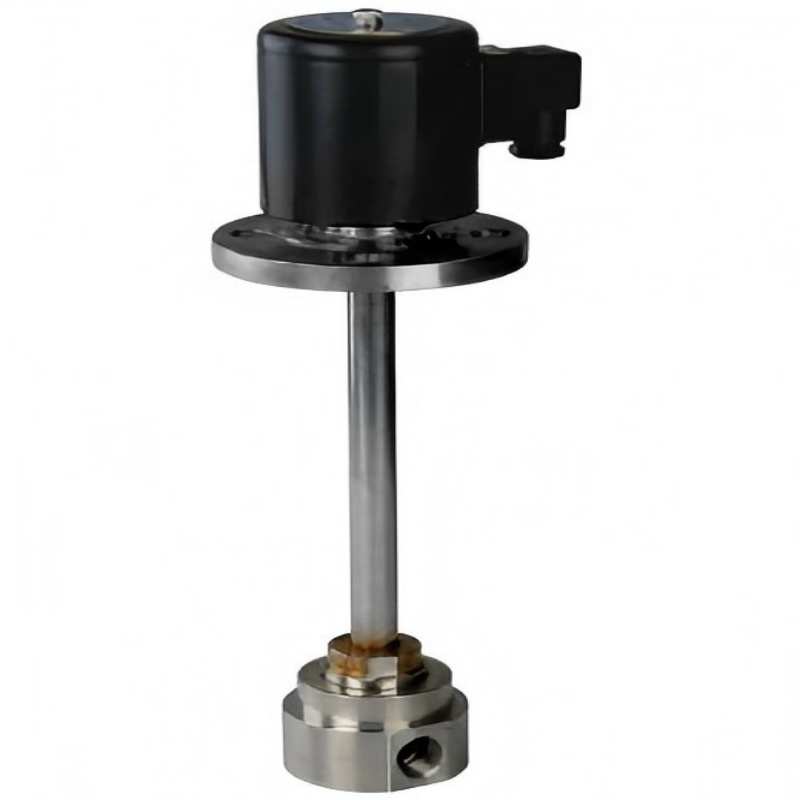 Cryogenic solenoid valve, solenoid valve