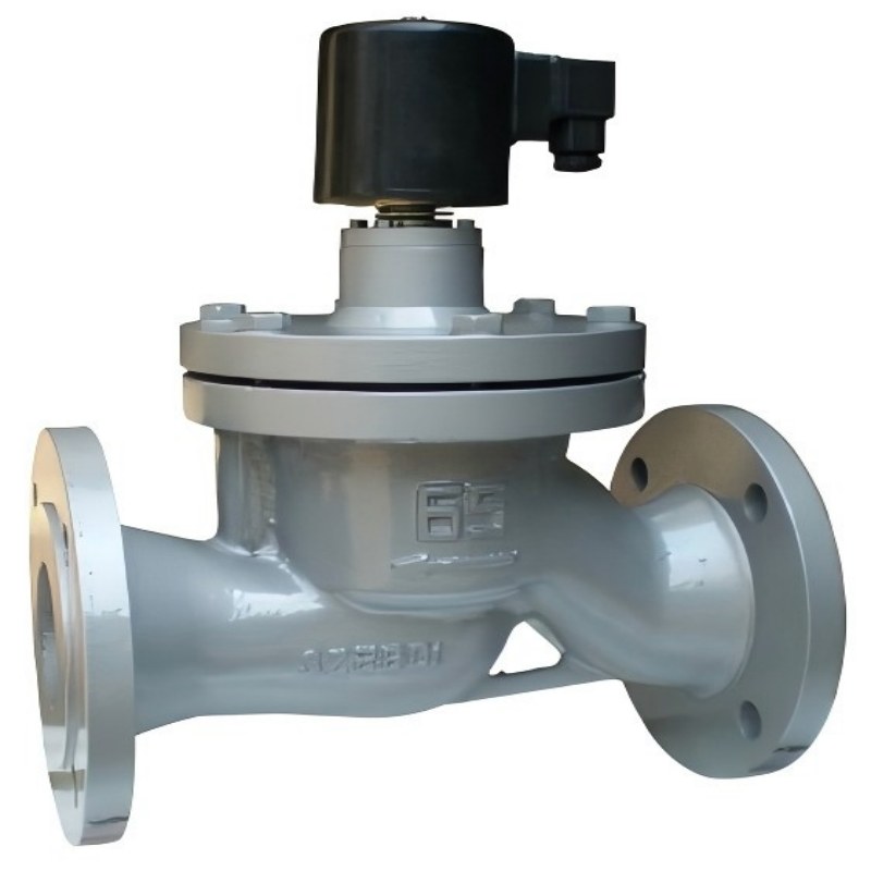 Medium-temperature steam solenoid valve, steam solenoid valve