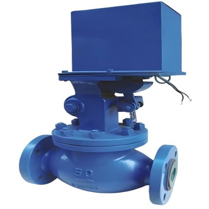 High-temperature solenoid valve, solenoid valve