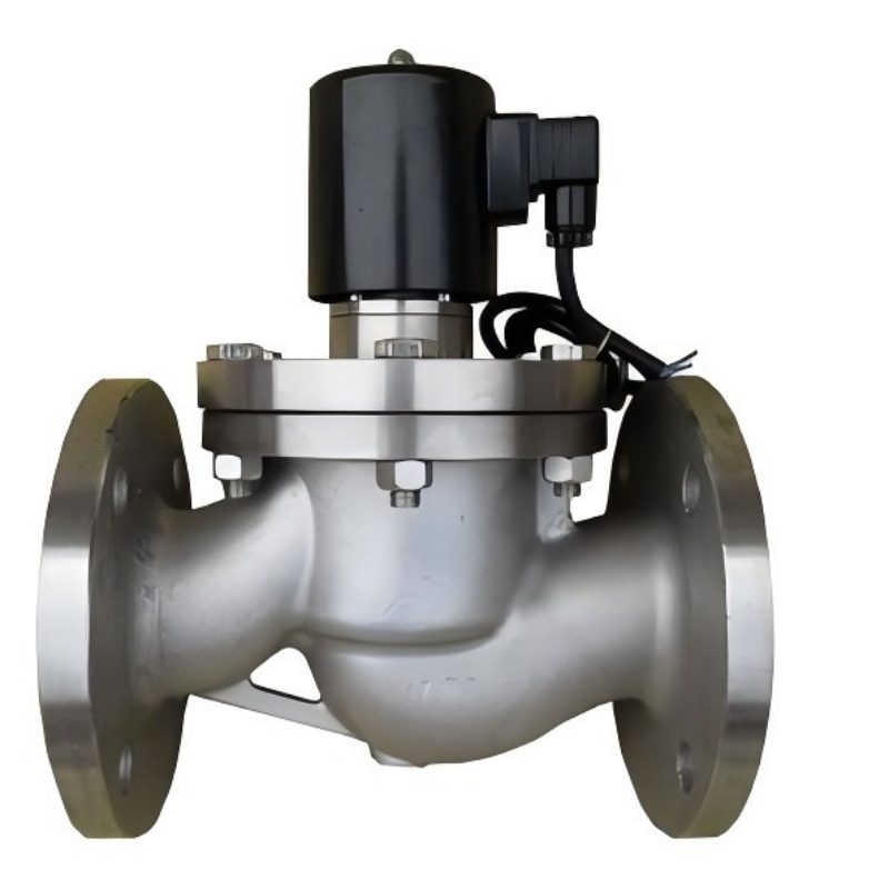 Stainless steel flange solenoid valve, flange solenoid valve, stainless steel solenoid valve
