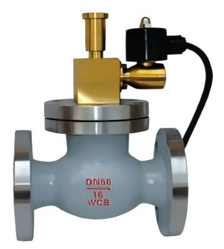 Gas safety solenoid valve, safety solenoid valve