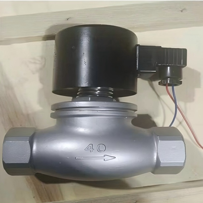 Threaded explosion-proof solenoid valve, explosion-proof solenoid valve, solenoid valve