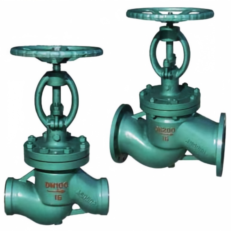 Biphasic steel vacuum stop valve 2205-2507, vacuum stop valve 2205-2507, stop valve