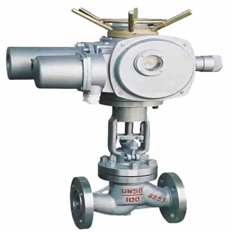 Biphasic steel electric stop valve 2205-2507, electric stop valve 2205-2507, electric stop valve