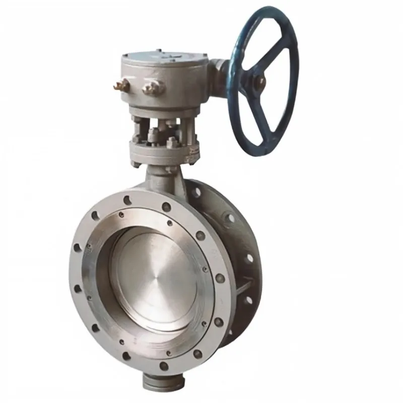 Turbo flanged titanium butterfly valve, flanged titanium butterfly valve, titanium butterfly valve