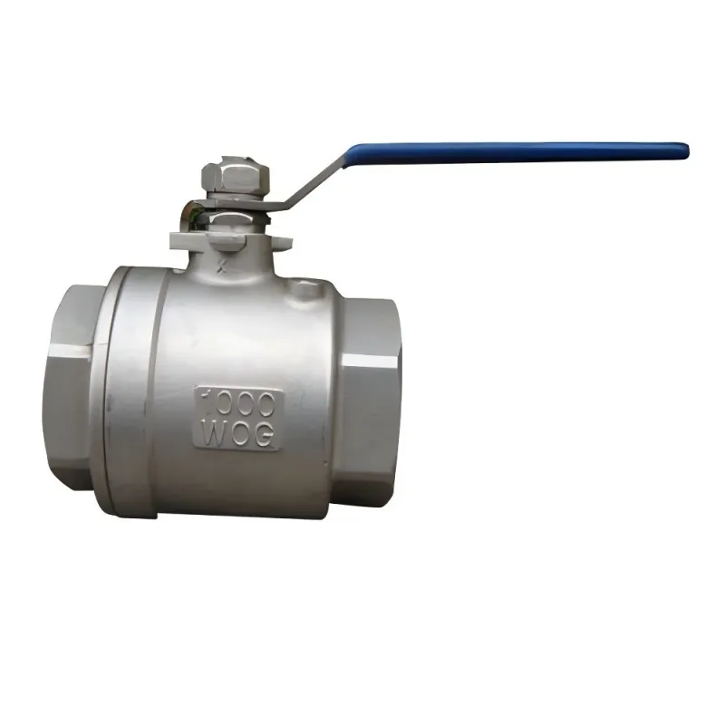 Threaded titanium ball valve, titanium ball valve