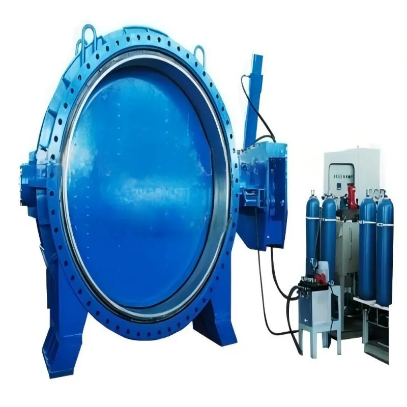 Energy storage tank full hydraulic check butterfly valve, hydraulic check butterfly valve