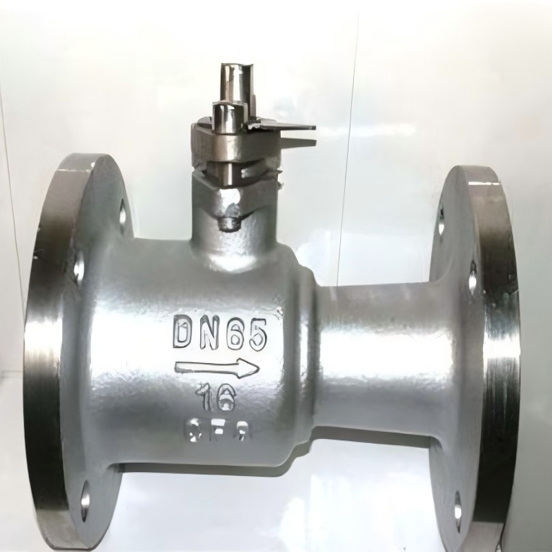 Integrated high-temperature titanium ball valve, titanium ball valve