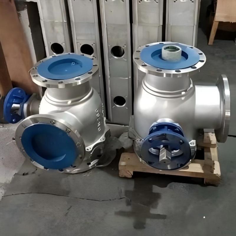 Pneumatic T-type three-way ball valve, three-way ball valve, pneumatic ball valve