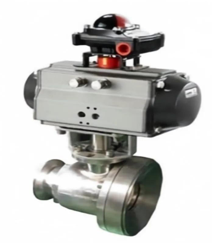 Pneumatic discharging ball valve, Discharging ball valve, pneumatic ball valve,