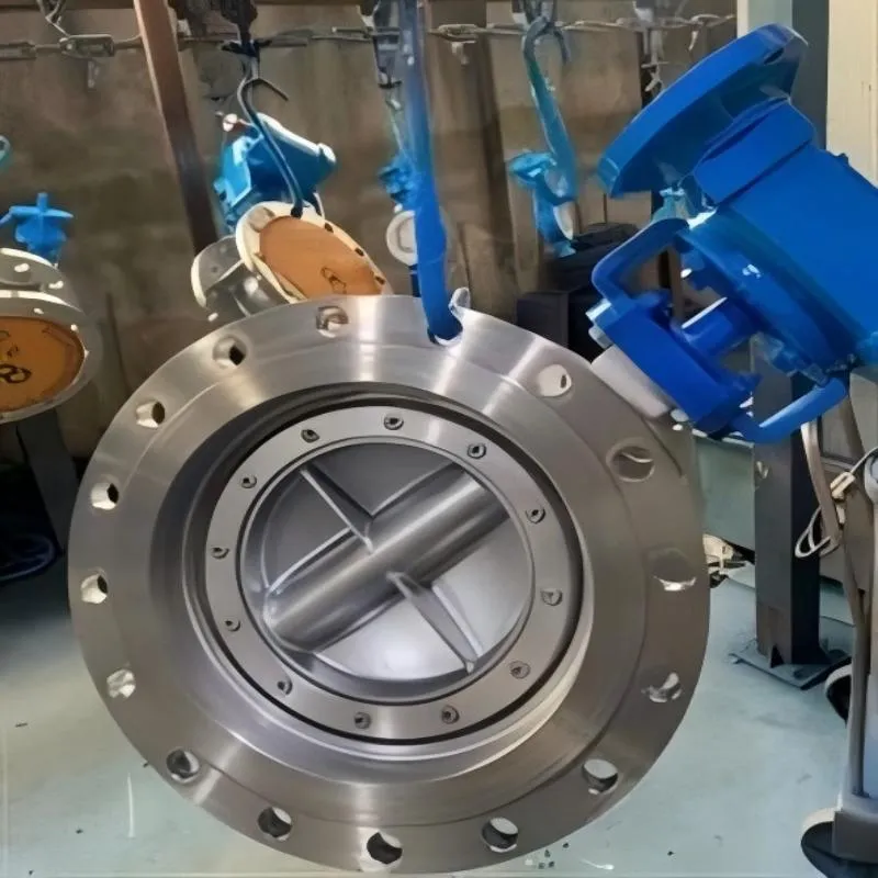 Stainless steel worm flange butterfly valve, worm flange butterfly valve, flange butterfly valve