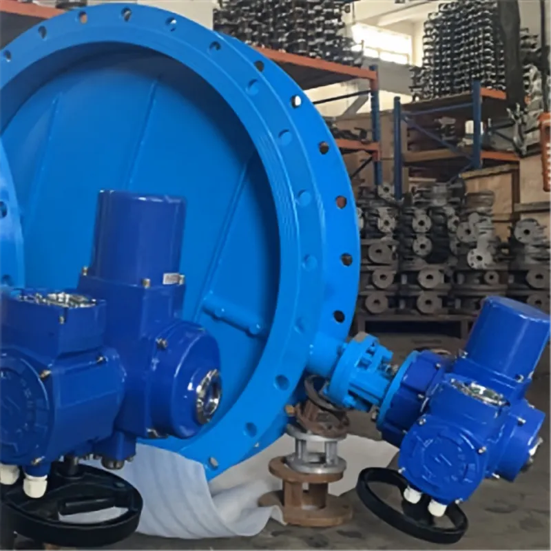 Electric flange ventilation butterfly valve, flange ventilation butterfly valve, electric butterfly valve