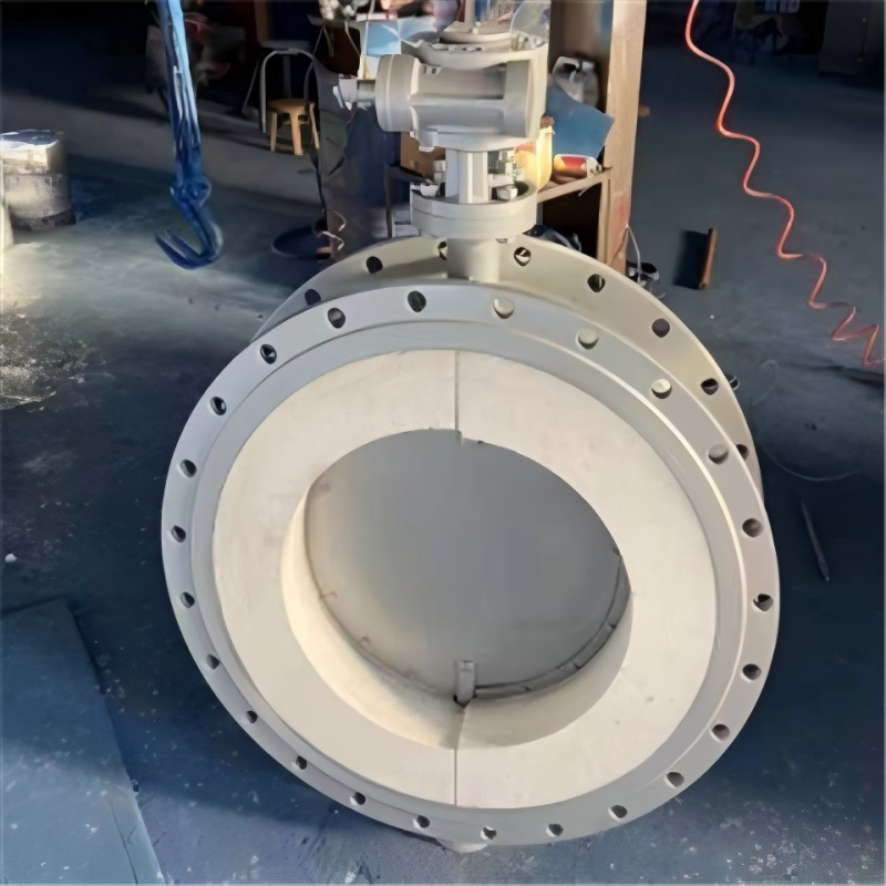 High temperature flue gas ventilation butterfly valve, ventilation butterfly valve. High temperature butterfly valve.