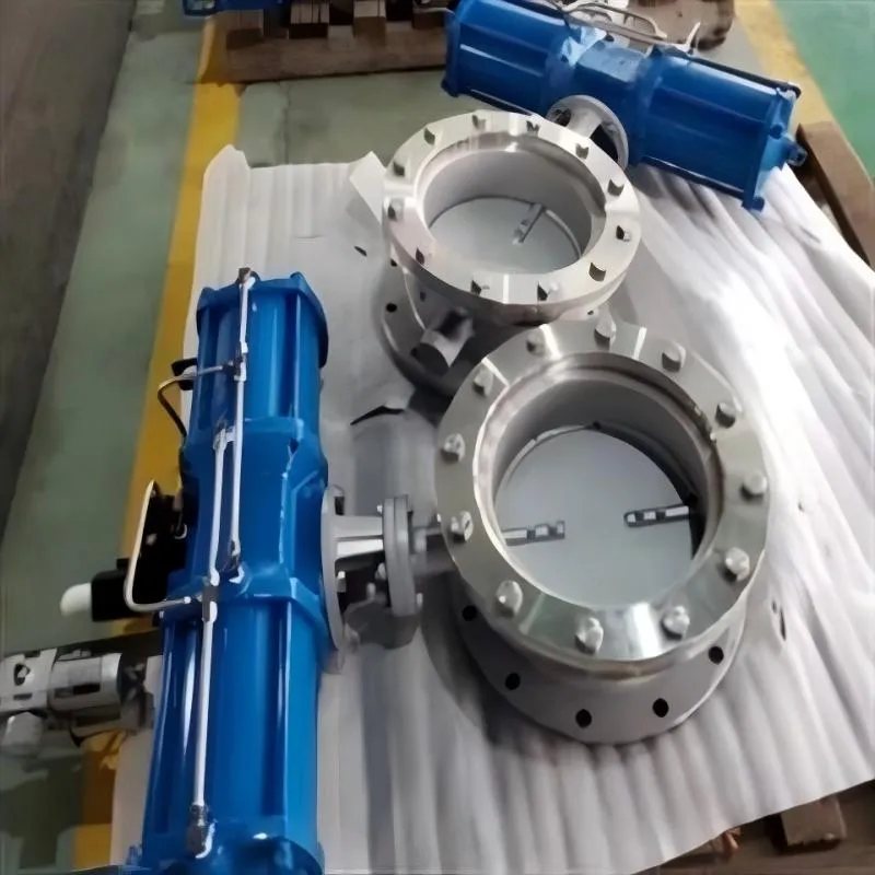 Pneumatic stainless steel ventilation butterfly valve, stainless steel ventilation butterfly valve, pneumatic ventilation butterfly valve