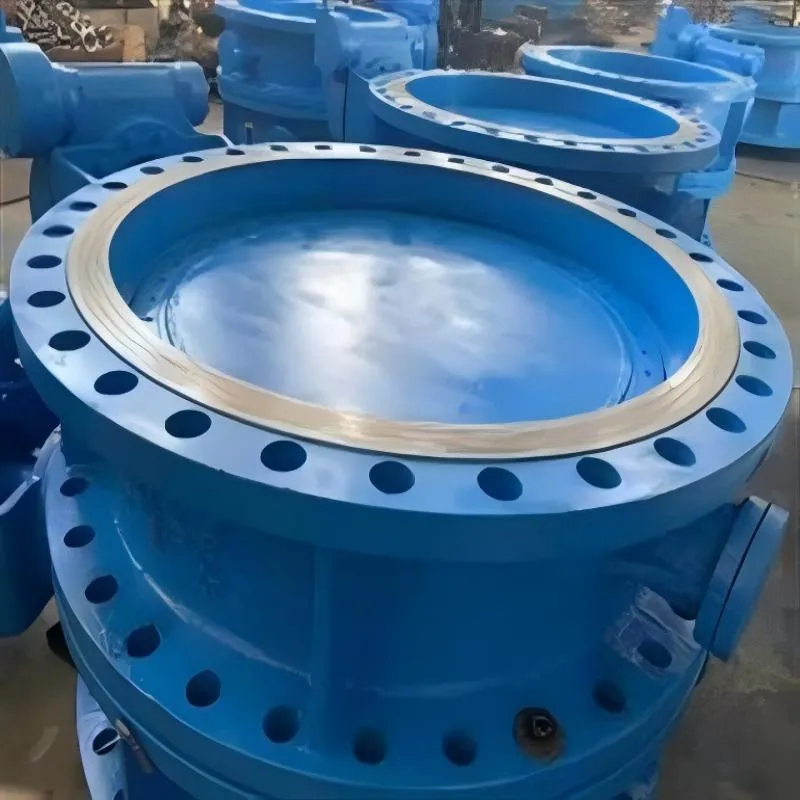 Three eccentric flange butterfly valve, flange butterfly valve