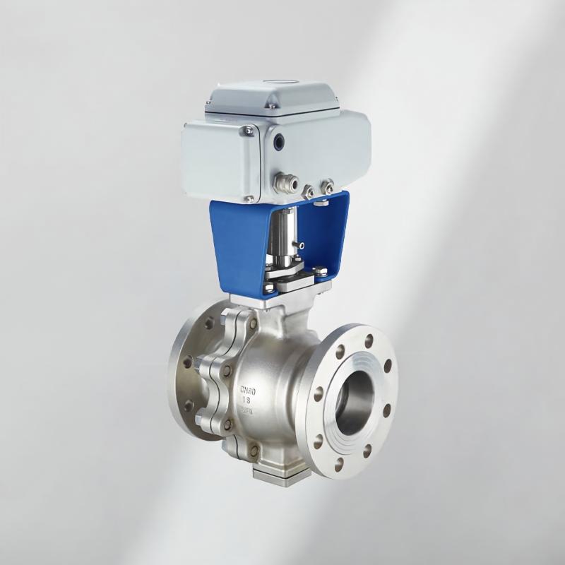 O-type cut-off valve (electric), cut-off valve