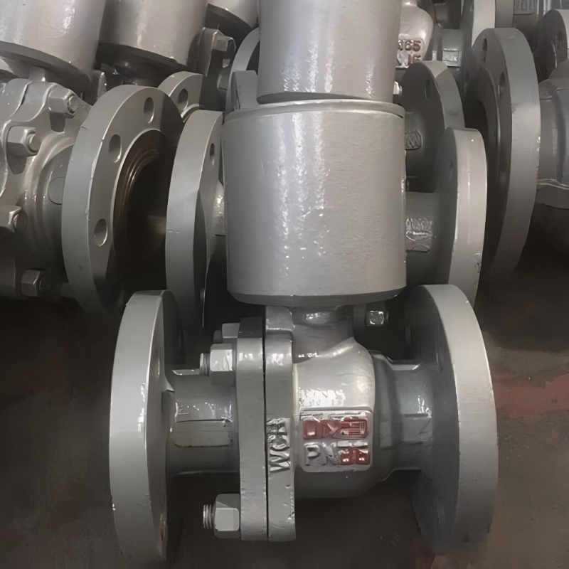 Anti-theft ball valve, flanged ball valve, anti-theft ball valve