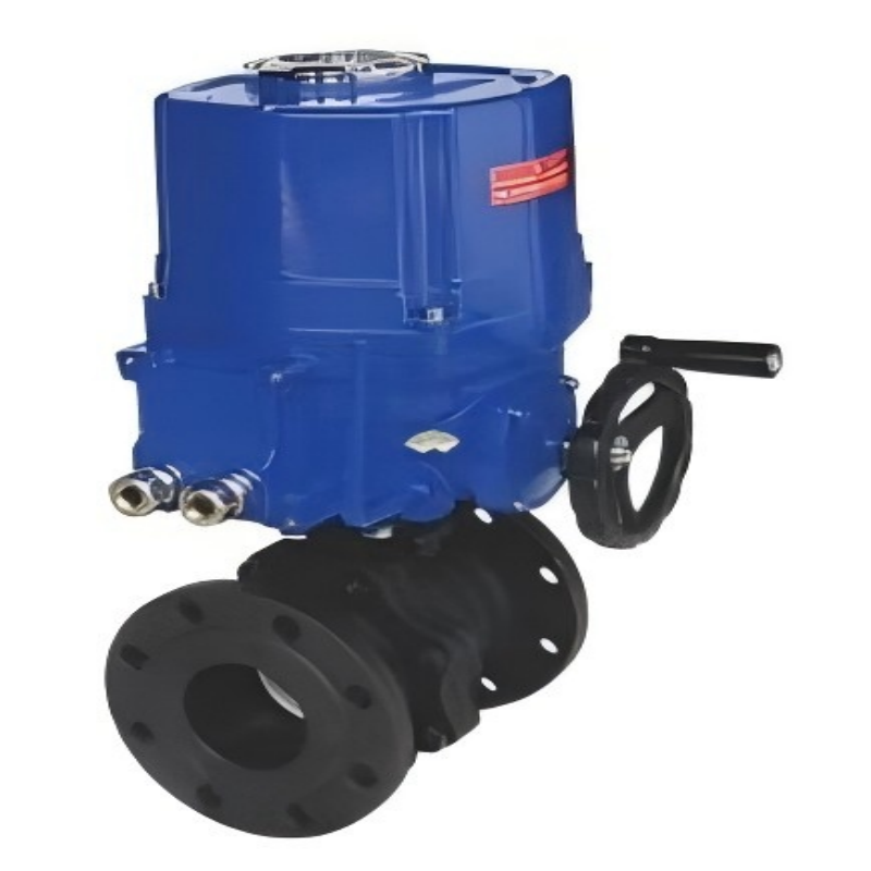 Electric O-type cut-off ball valve, O-type cut-off ball valve, electric ball valve