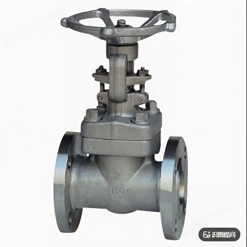 Titanium high pressure stop valve, high pressure stop valve, titanium stop valve