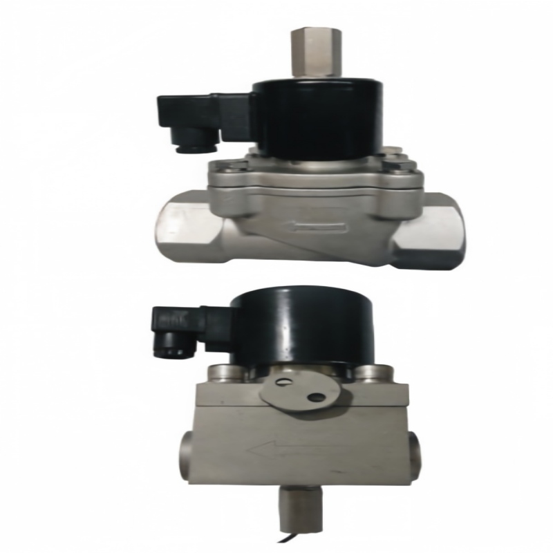 Electromagnetic valve with signal function, electromagnetic valve