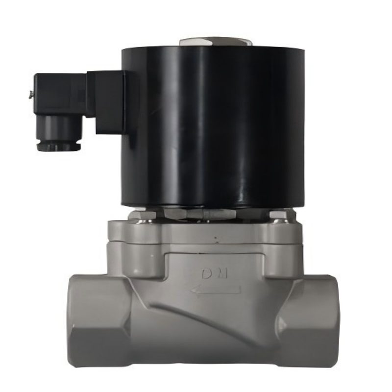 High-viscosity solenoid valve, solenoid valve