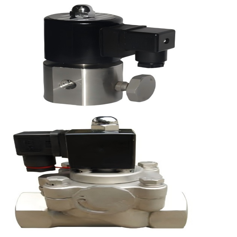 Fire suppression solenoid valve, solenoid valve