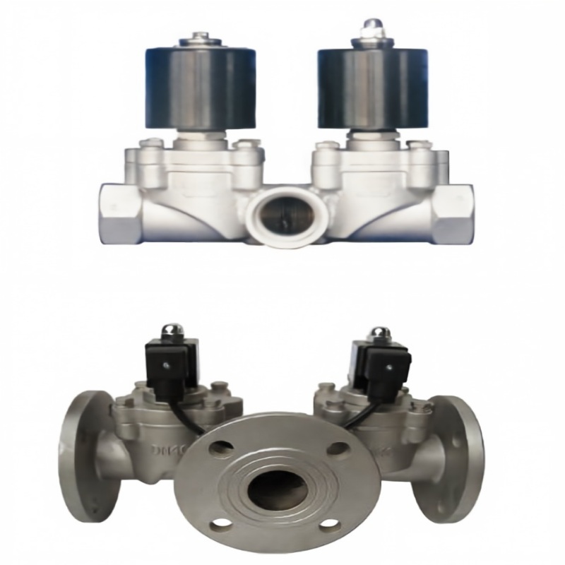 Two-way three-way solenoid valve (large diameter), large diameter solenoid valve